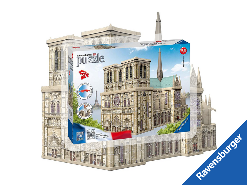 complexiteit Junior Kietelen Notre Dame 3D model – Puzzle Planet