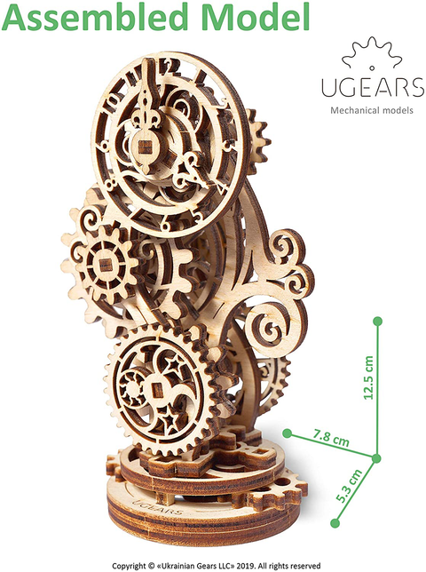Ugears SteamPunk Clock – Kazoodles Toys